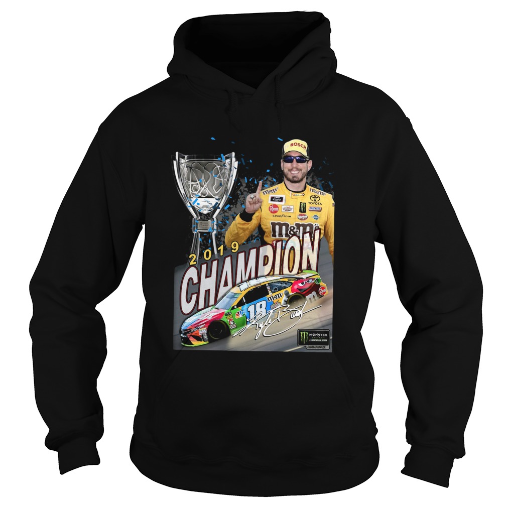 Kyle Busch 2019 Champion Signature Hoodie