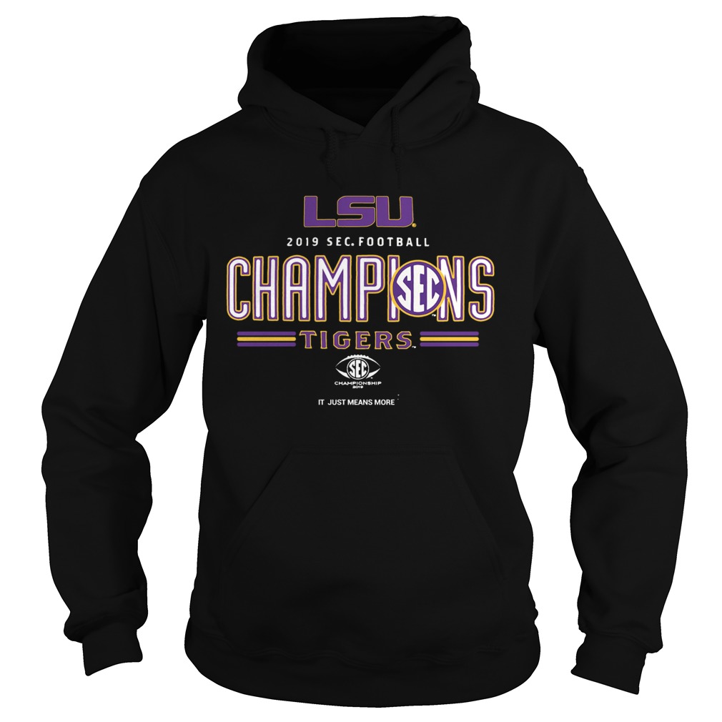 LSU Tigers 2019 SEC Football Champions Hoodie