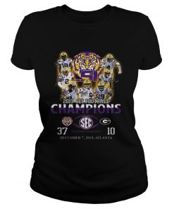 LSU Tigers signatures 2019 SEC Football Champions  Classic Ladies