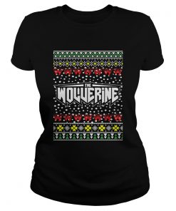 Logan Wolverine Logo Ugly Christmas  Classic Ladies