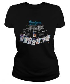 Los Angeles Dodgers Legends Players Signatures  Classic Ladies