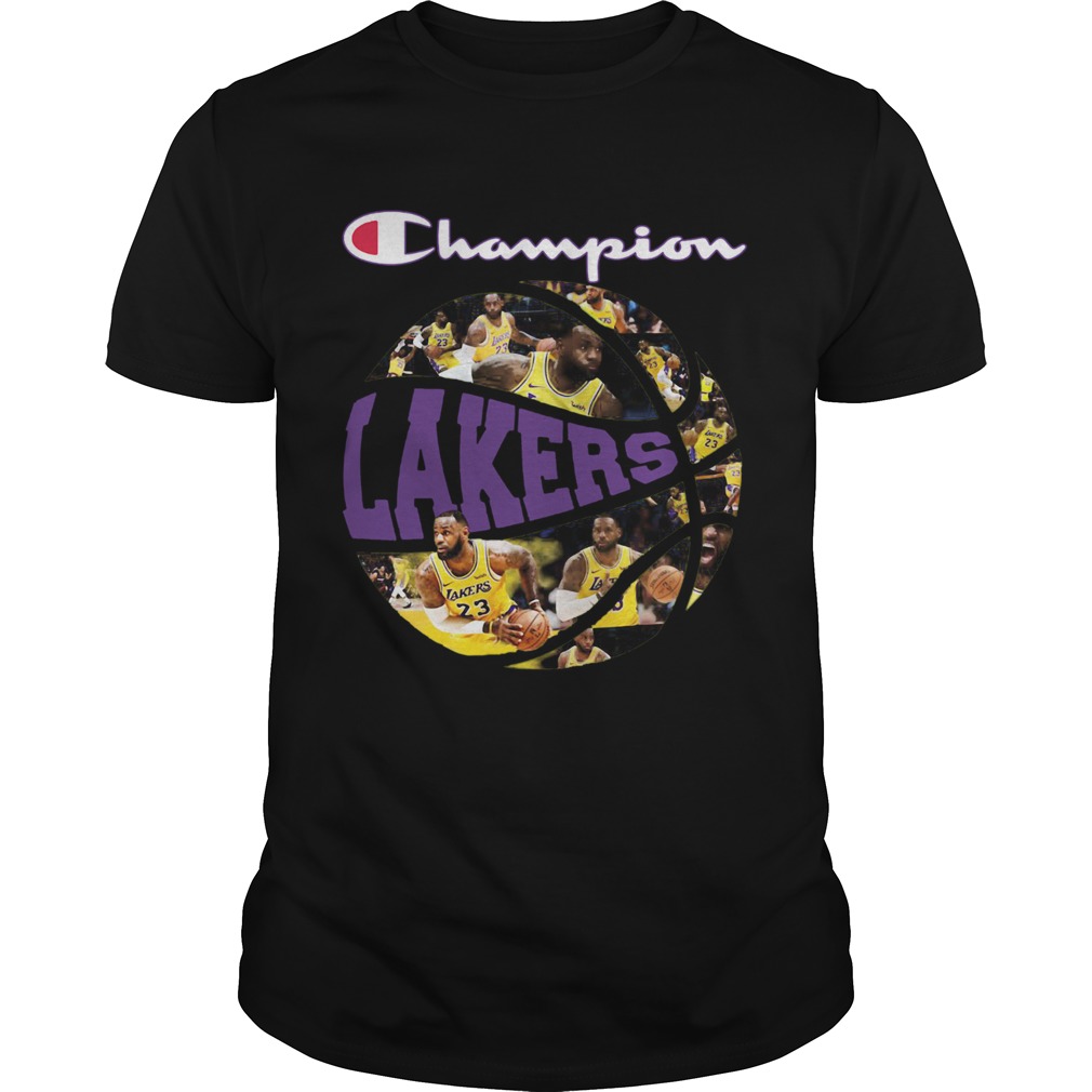 Los Angeles Lakers champion players ball shirt