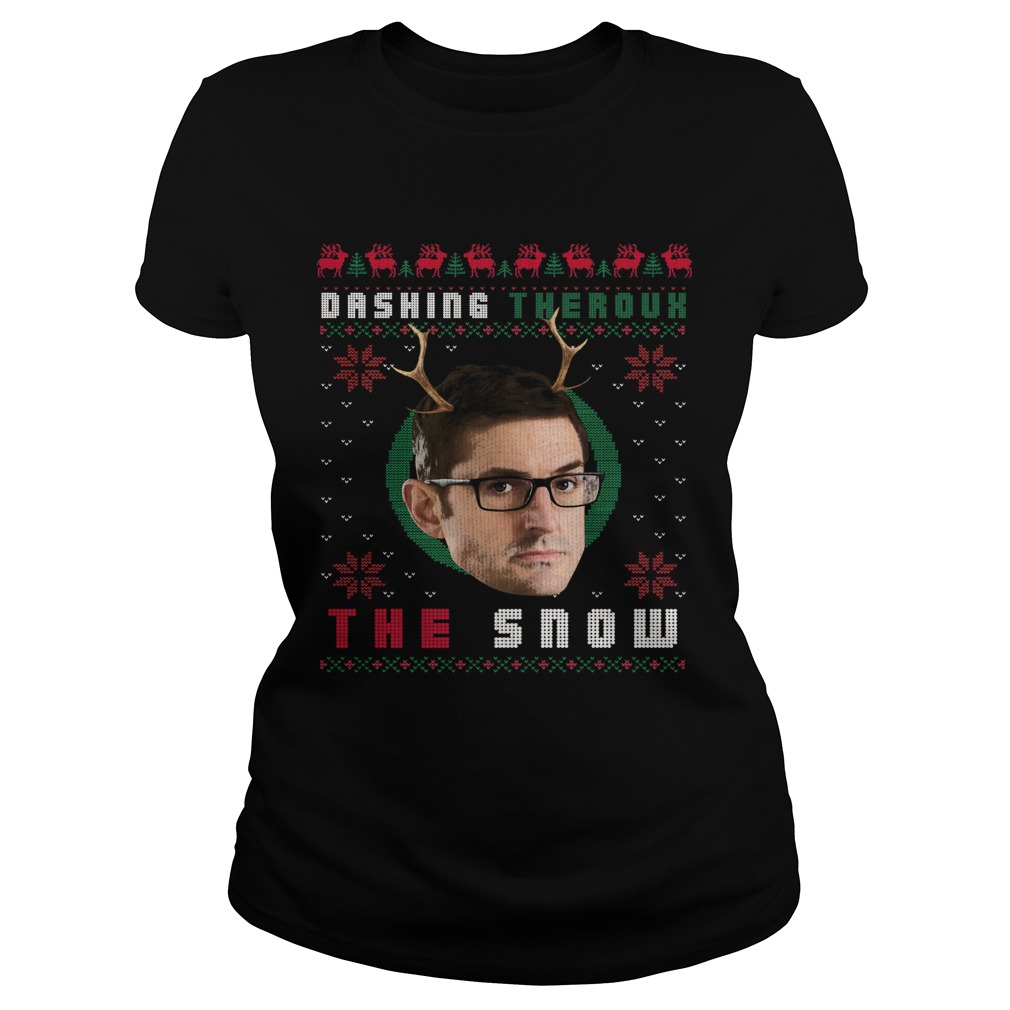 Louis Theroux Dashing Theroux The Snow Ugly Christmas Classic Ladies