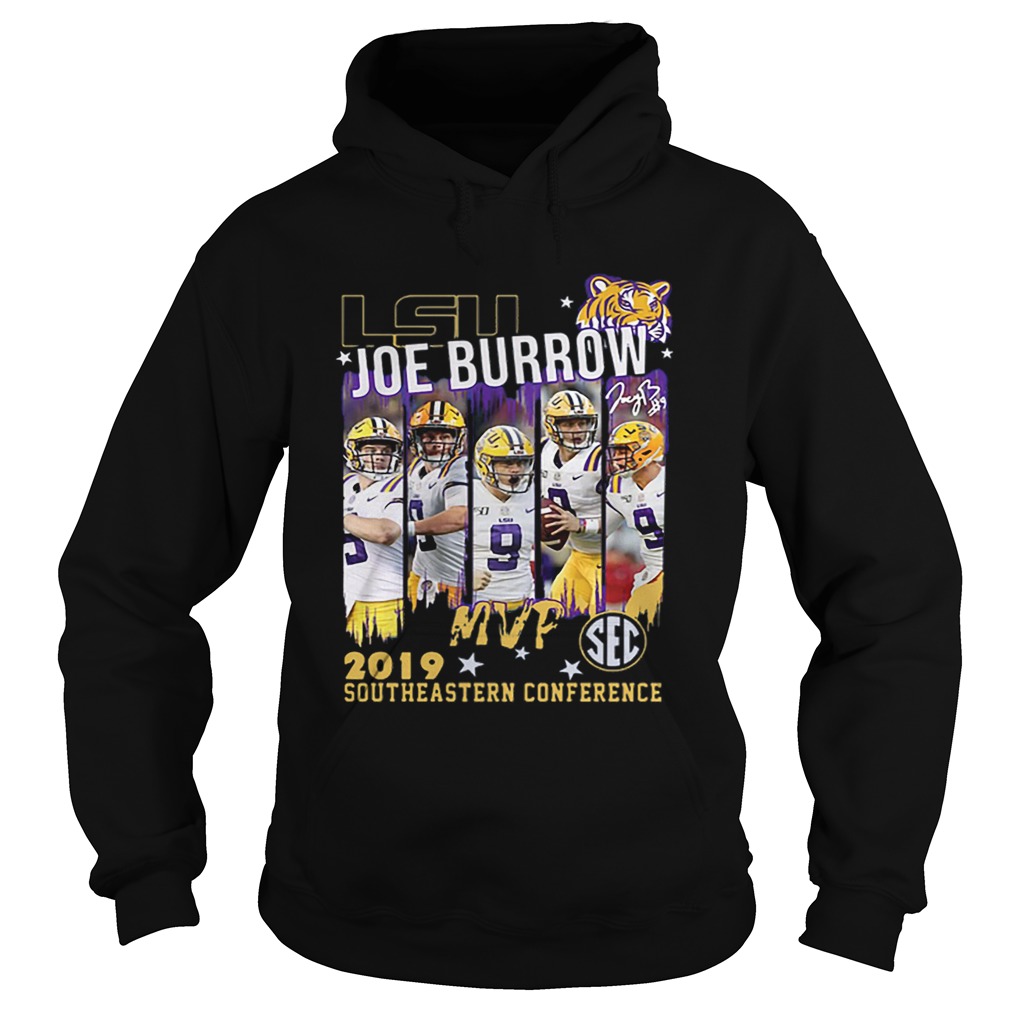 Lsu Joe Burrow MVp 2019 southeastern Conference Hoodie