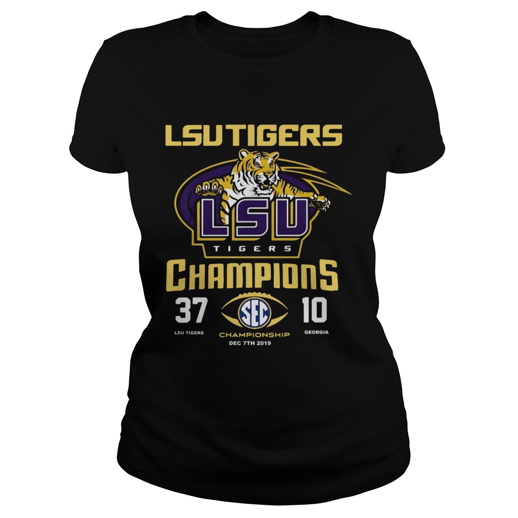 Lsu Tigers Champions 3710 Georgia Bulldogs Classic Ladies