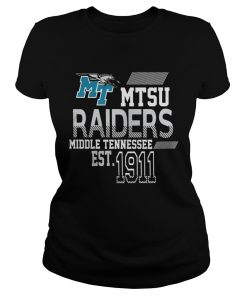 MTSU Raiders Middle Tennessee EST1911  Classic Ladies