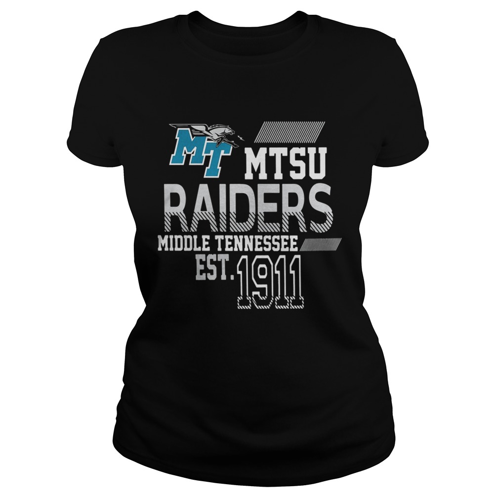 MTSU Raiders Middle Tennessee EST1911 Classic Ladies