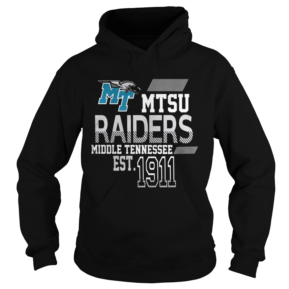 MTSU Raiders Middle Tennessee EST1911 Hoodie