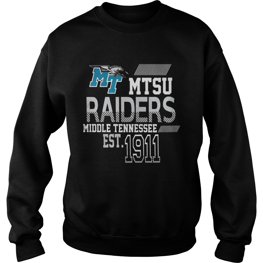 MTSU Raiders Middle Tennessee EST1911 Sweatshirt