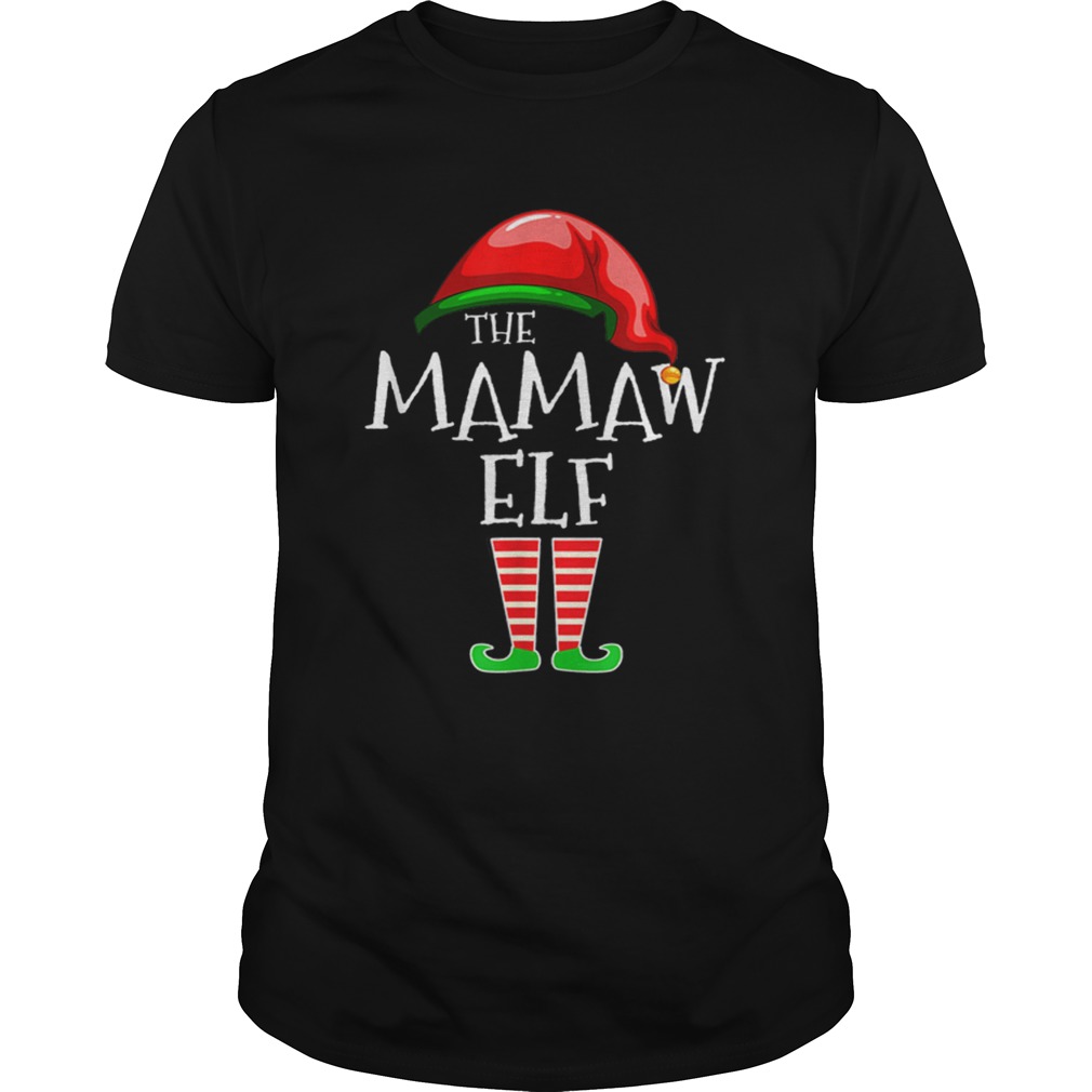 Mamaw Elf Group Matching Family Christmas shirt