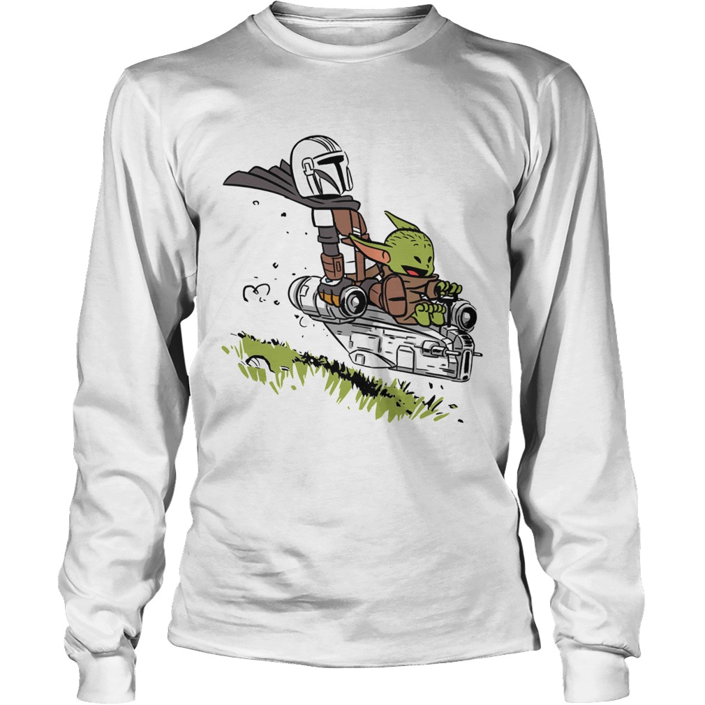 Mando and Baby Yoda LongSleeve