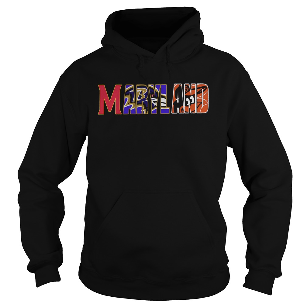 Maryland all Sport Teams Hoodie