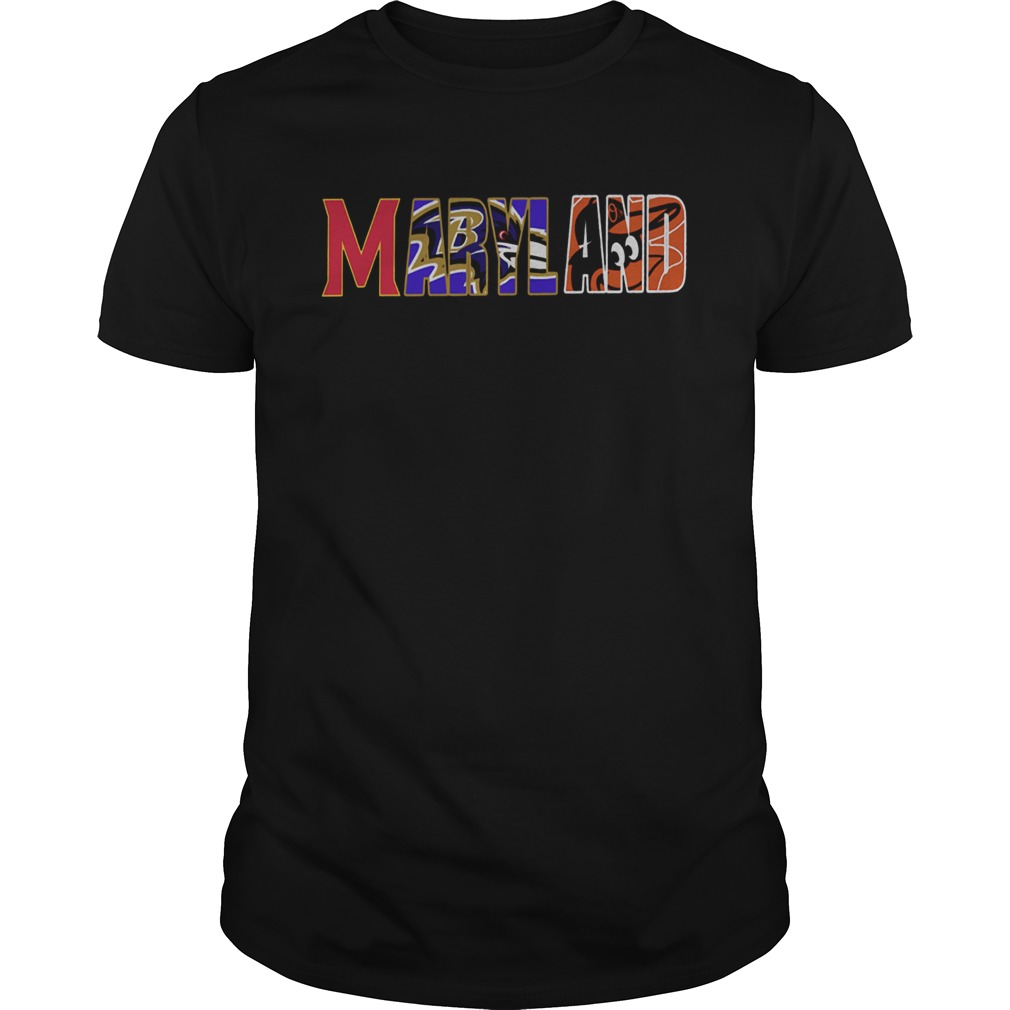 Maryland all Sport Teams shirt