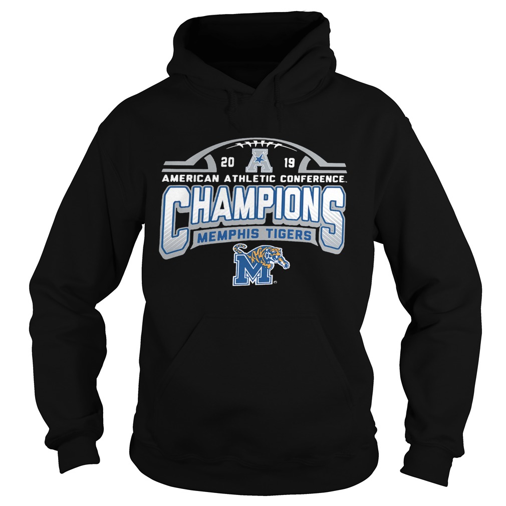 Memphis Tigers American Athletic Conference 2019 AAC Football Champions Hoodie