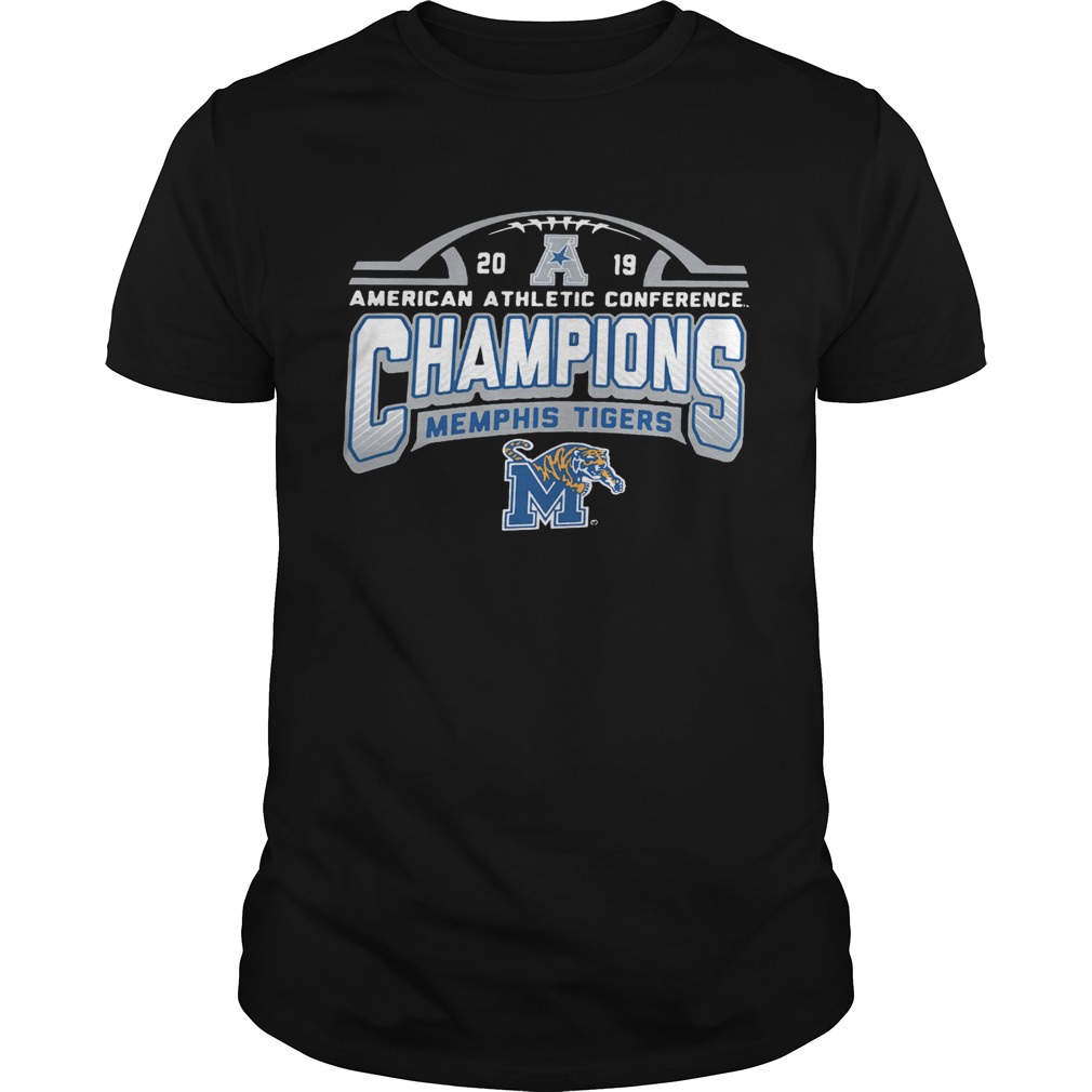 Memphis Tigers American Athletic Conference 2019 AAC Football Champions shirt