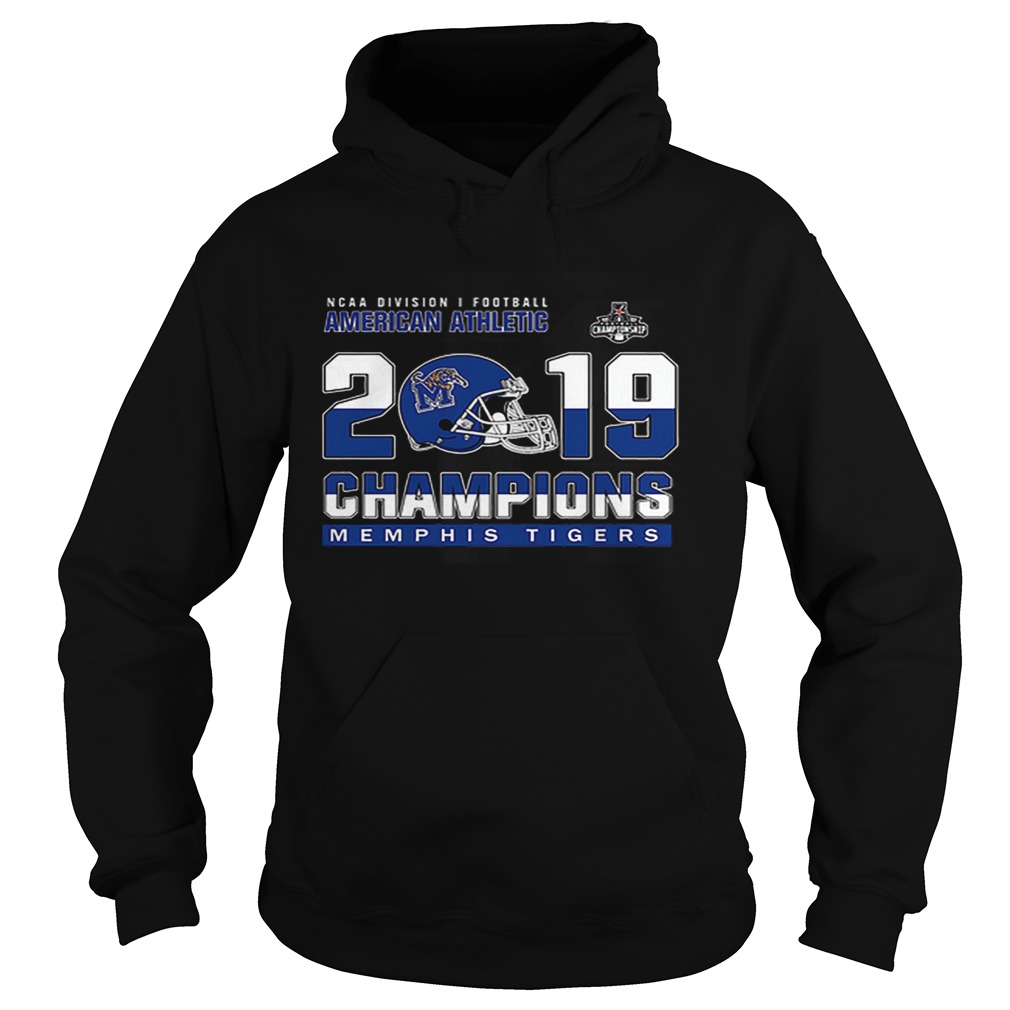 Memphis Tigers Division Athletic coast 2019 champions Hoodie