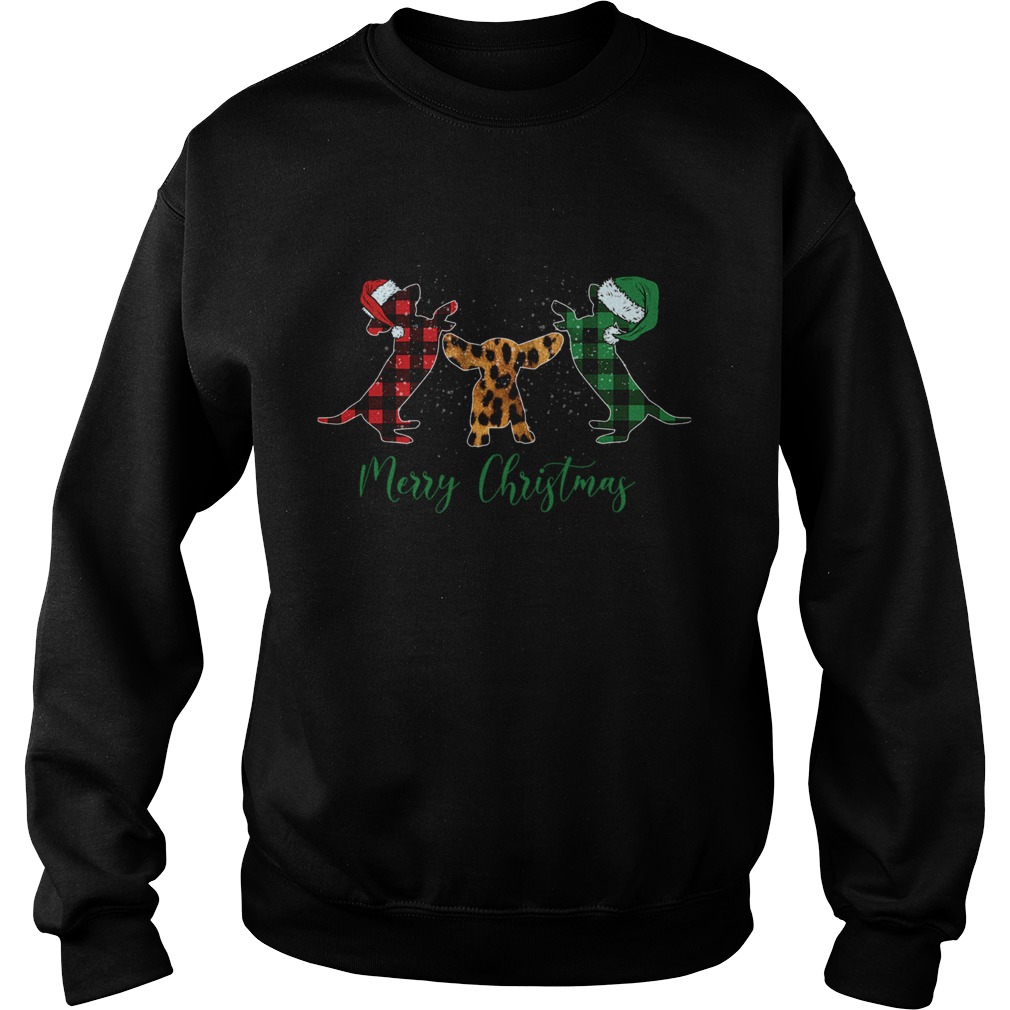 Merry Christmas Dachshund Sweatshirt