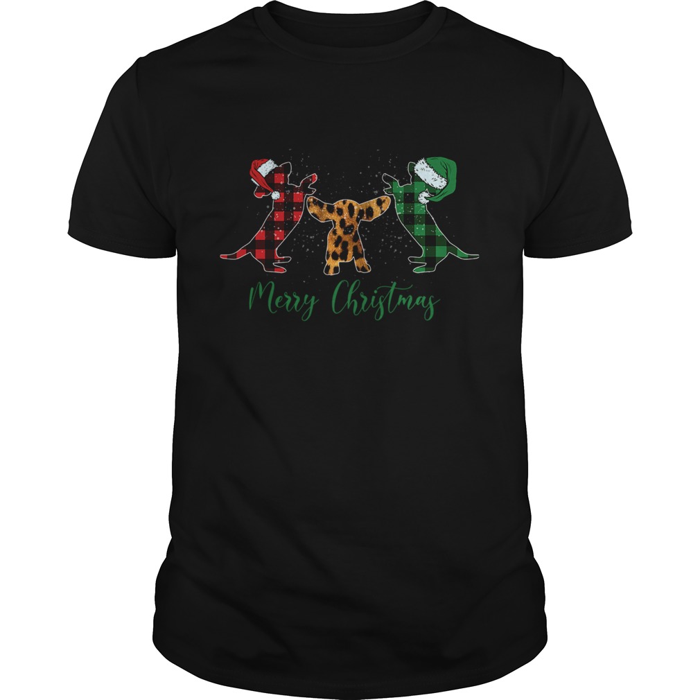 Merry Christmas Dachshund shirt