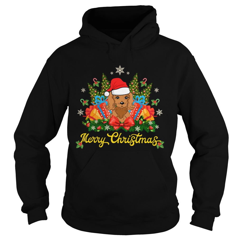 Merry Christmas Dog And Christmas Ornament Hoodie