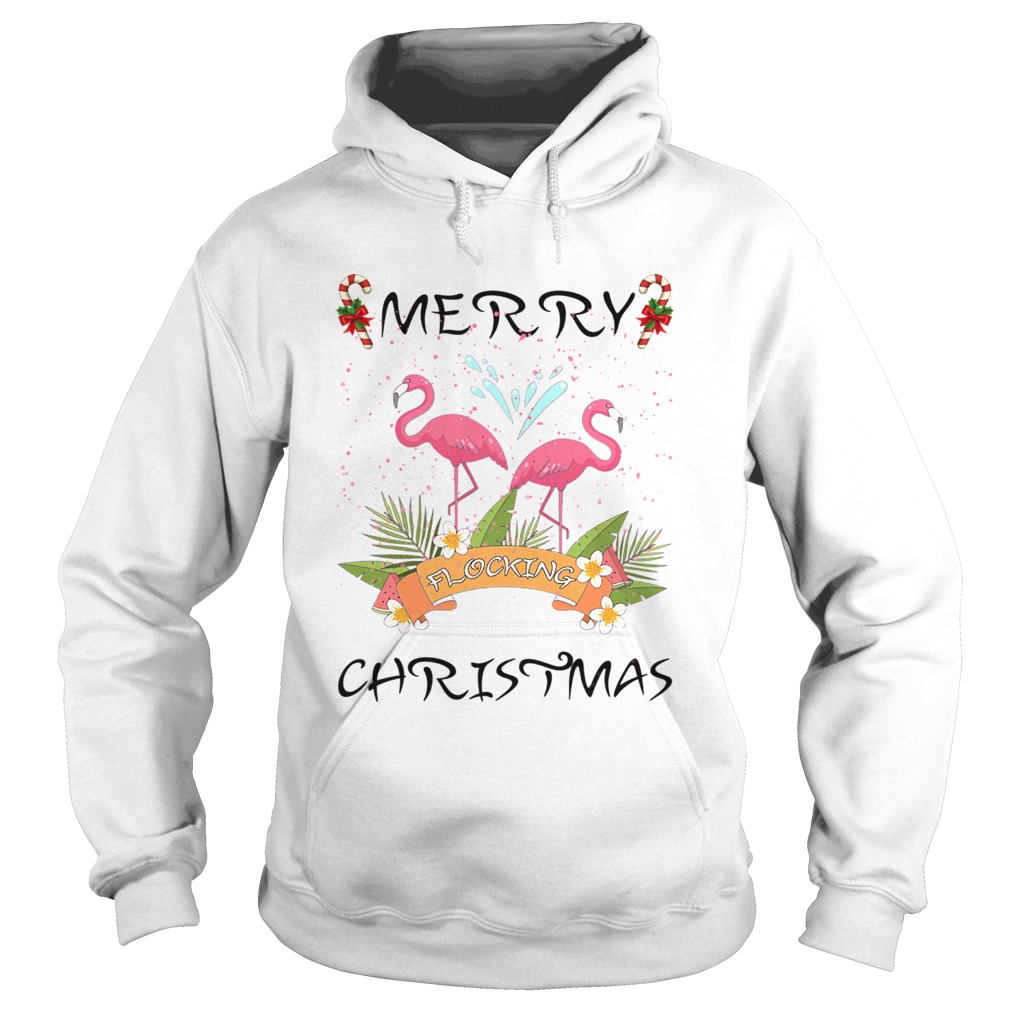 Merry Christmas Flocking Hoodie