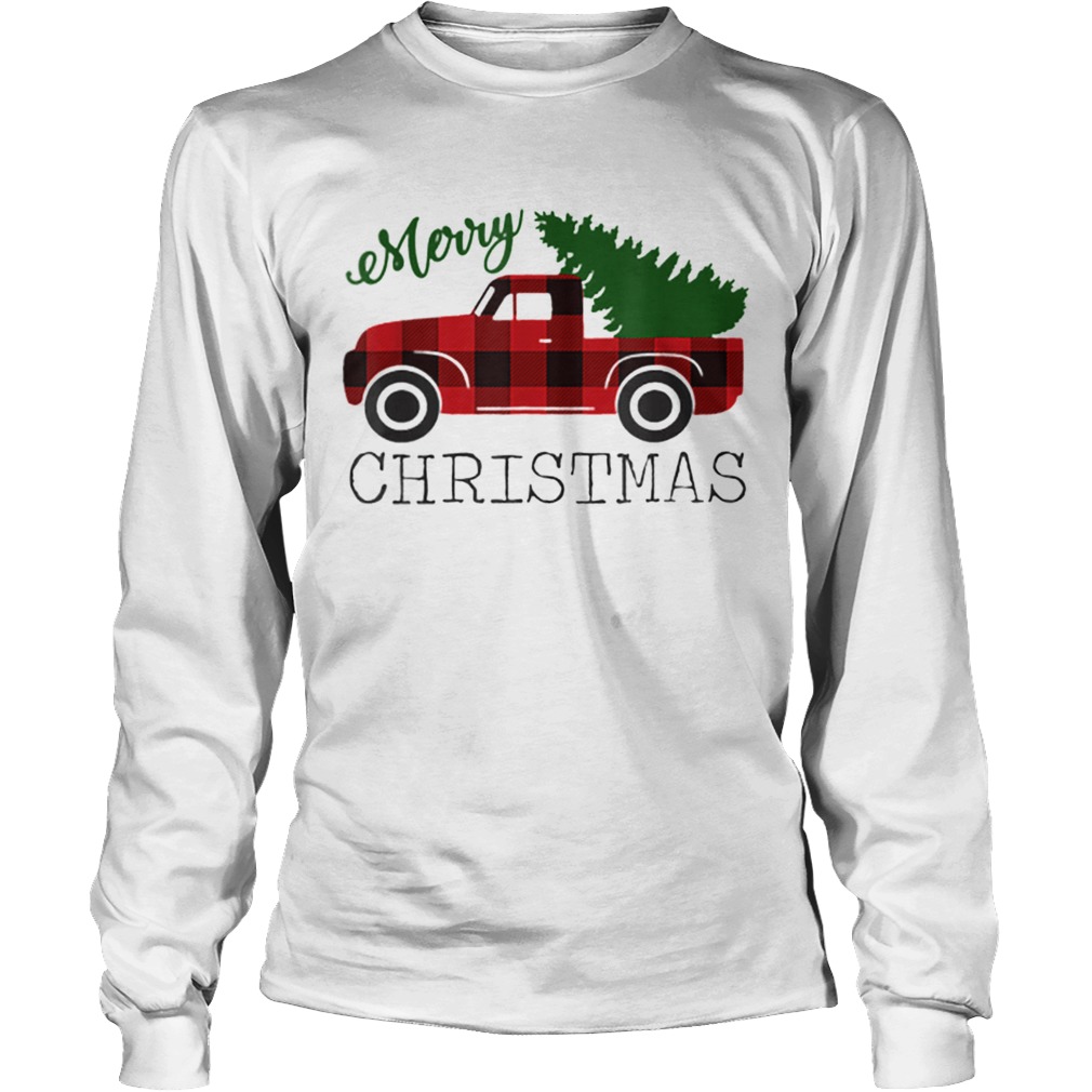 Merry Christmas Red Truck LongSleeve