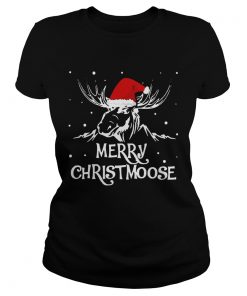 Merry Christmoose Christmas  Classic Ladies