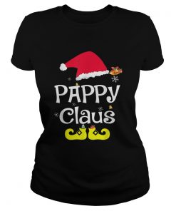 Merry Santa Pappy Claus Christmas Family  Classic Ladies