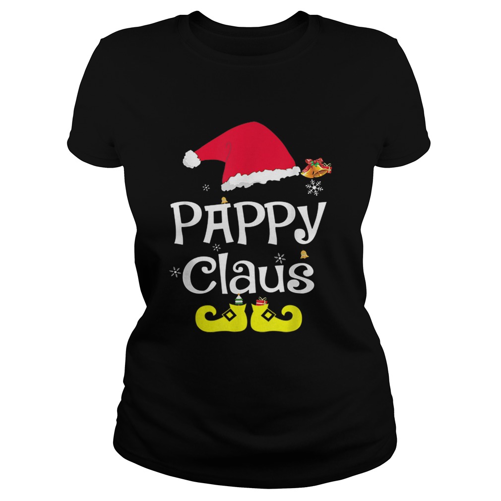 Merry Santa Pappy Claus Christmas Family Classic Ladies