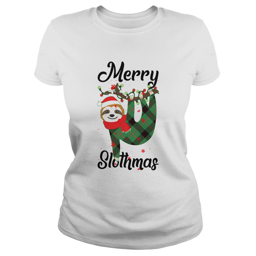 Merry Slothmas Classic Ladies