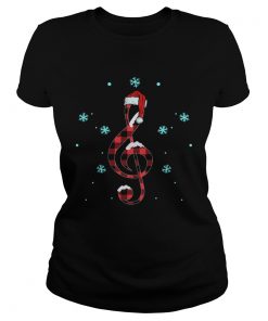 Musical Note Santa Hat  Classic Ladies