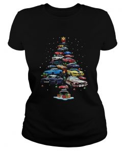 Mustang Car Christmas Tree  Classic Ladies