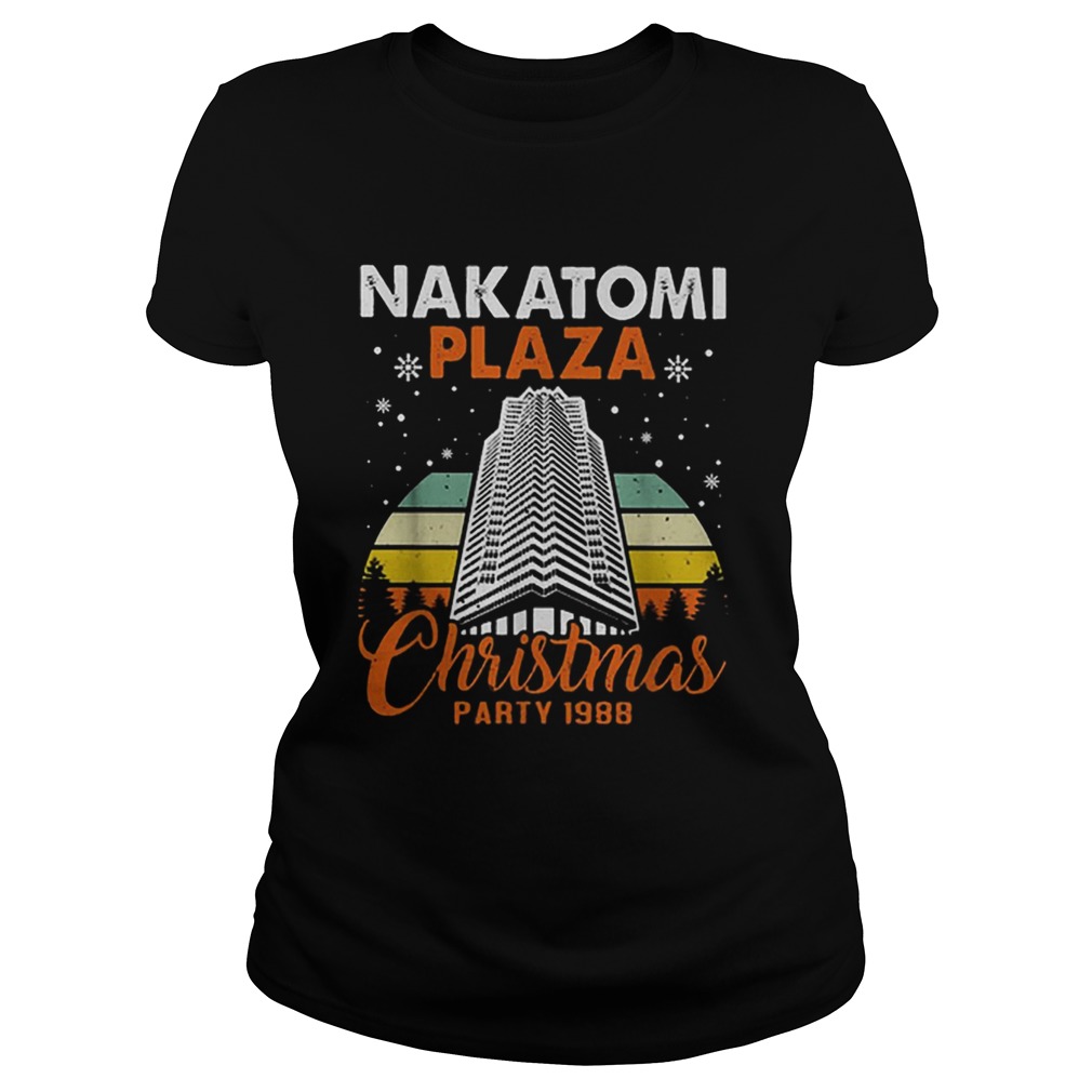 Nakatomi Plaza Christmas party 1988 vintage Classic Ladies