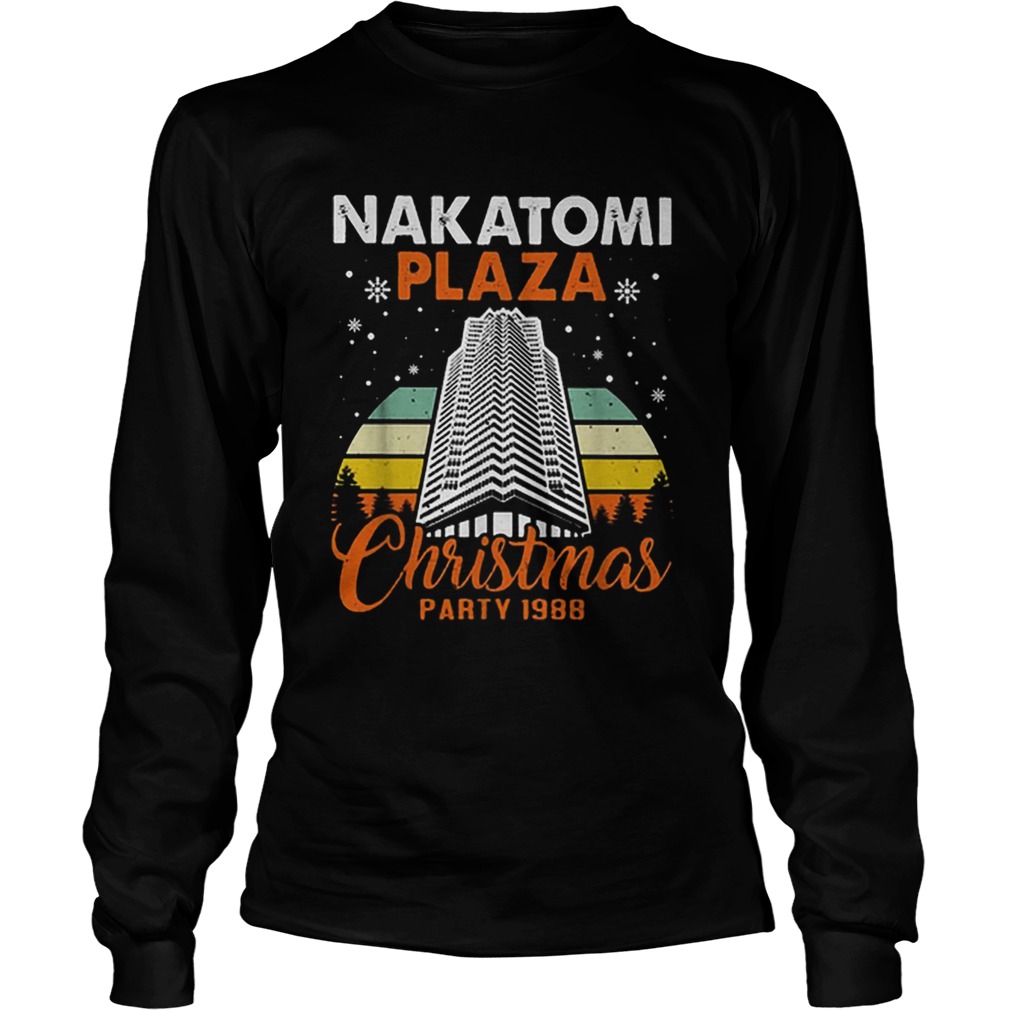 Nakatomi Plaza Christmas party 1988 vintage LongSleeve