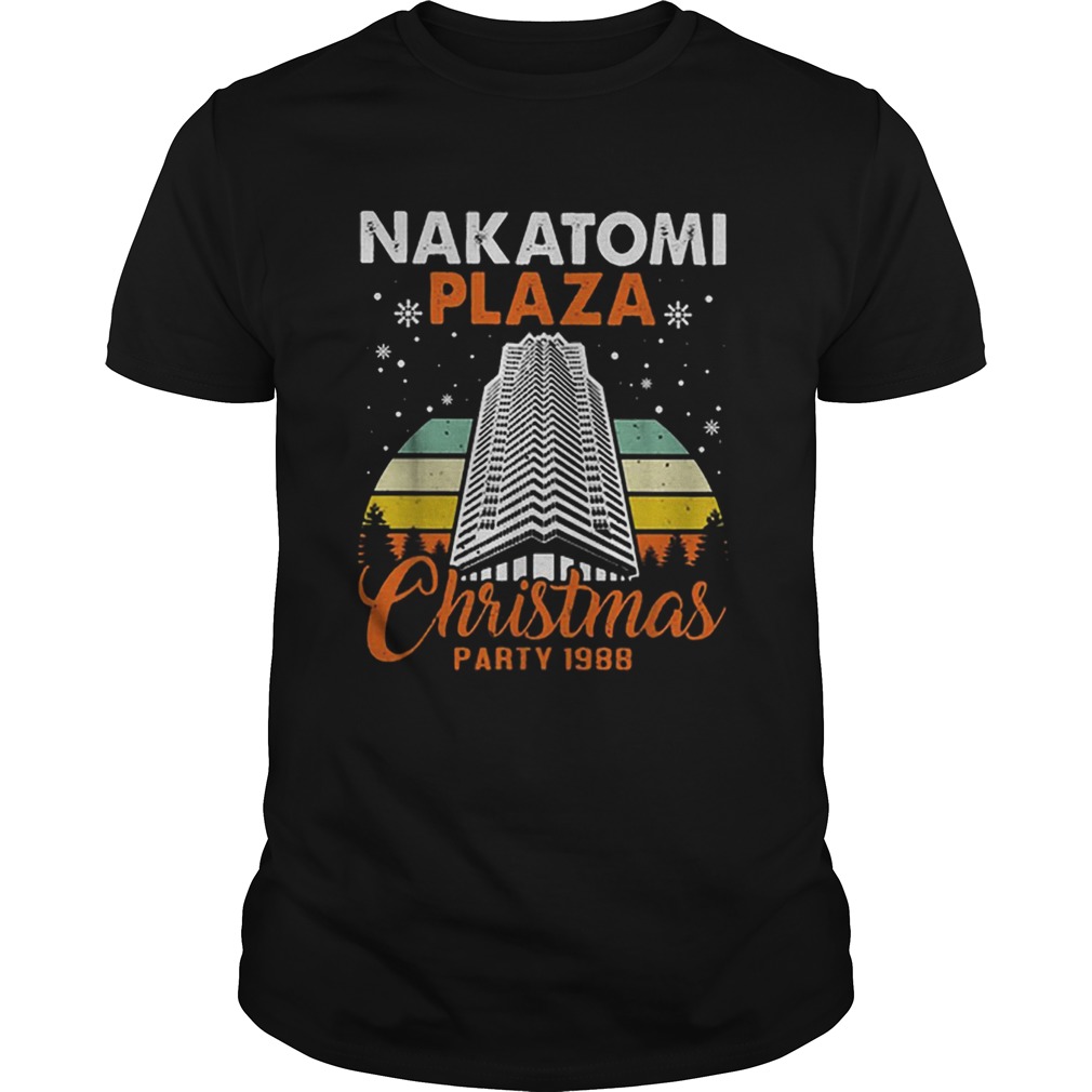 Nakatomi Plaza Christmas party 1988 vintage shirt