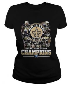 New Orleans Saints 2019 NFC south division Champions signatures  Classic Ladies