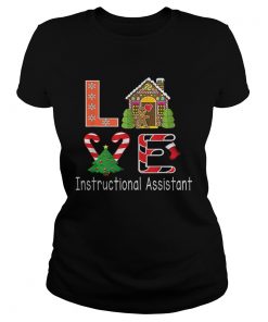 Nice Instructional Assistant Christmas Love  Classic Ladies