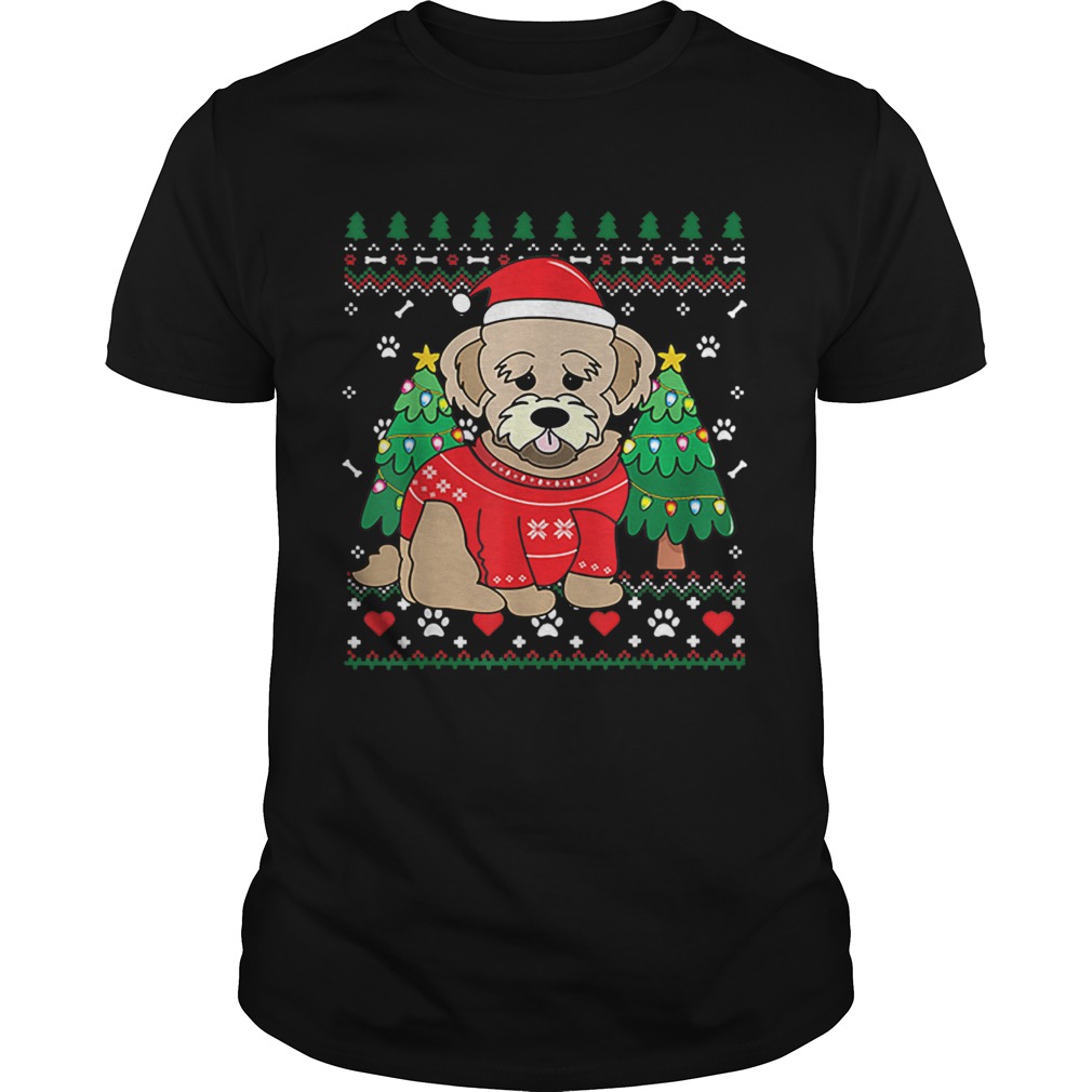 Nice Maltipoo Christmas Ornament Tree Xmas Dog shirt