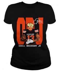 Odell Beckham Jr Cleveland Browns Signature  Classic Ladies