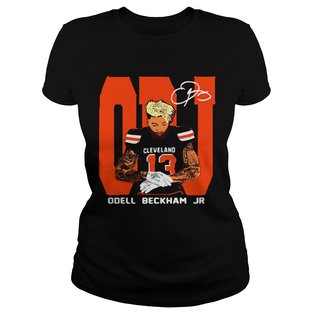 Odell Beckham Jr Cleveland Browns Signature Classic Ladies