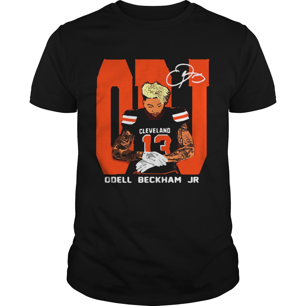 Odell Beckham Jr Cleveland Browns Signature shirt