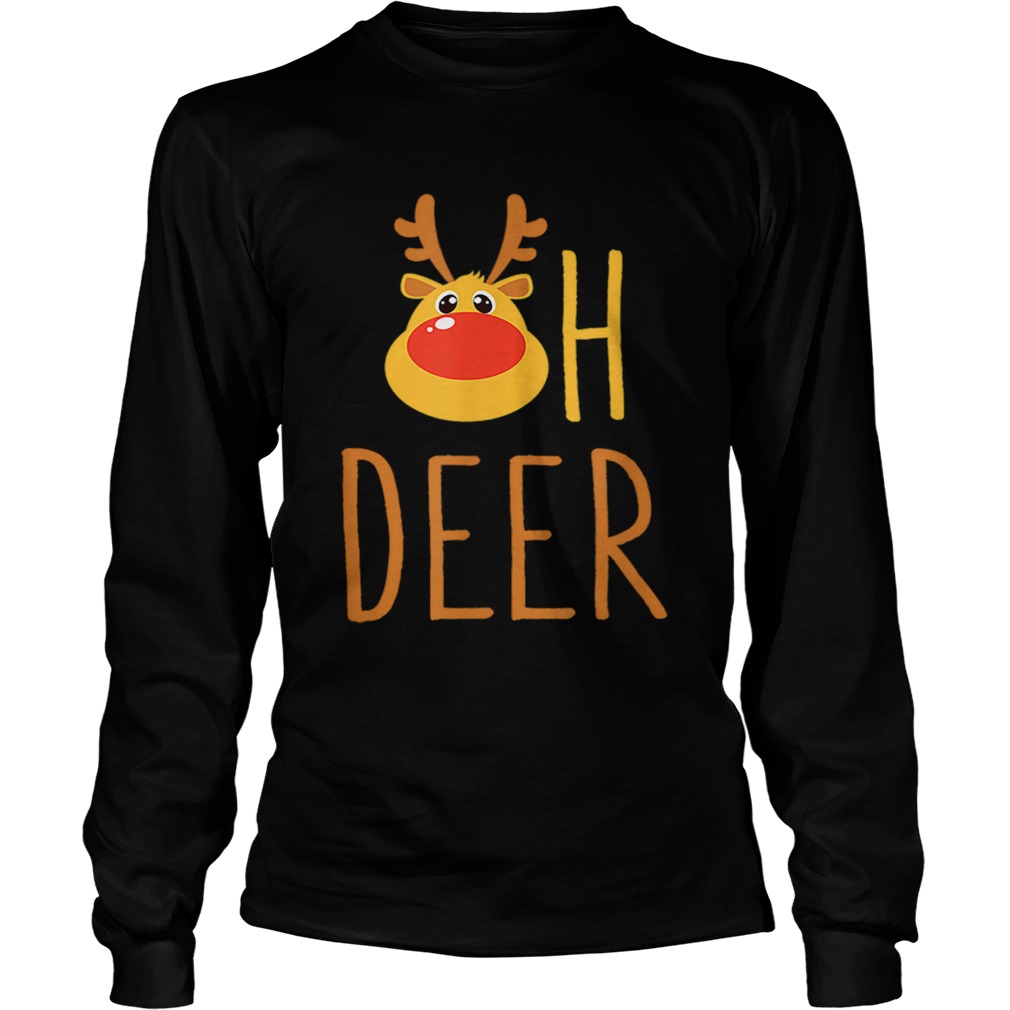 Oh Deer Rudolph The Reindeer Christmas LongSleeve