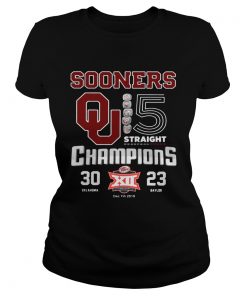 Oklahoma Sooners 5 Straight Champions  Classic Ladies