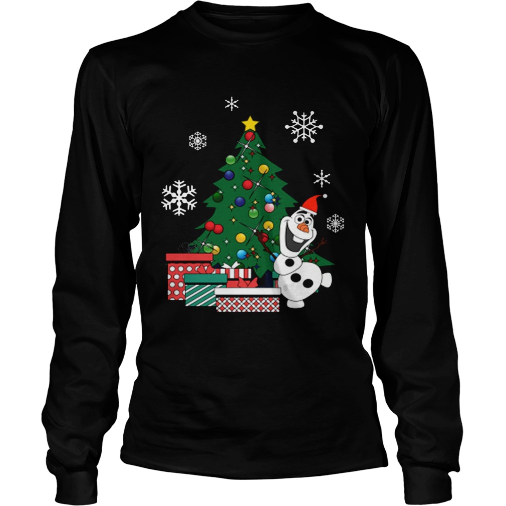 Olaf Around The Christmas Tree Frozen LongSleeve