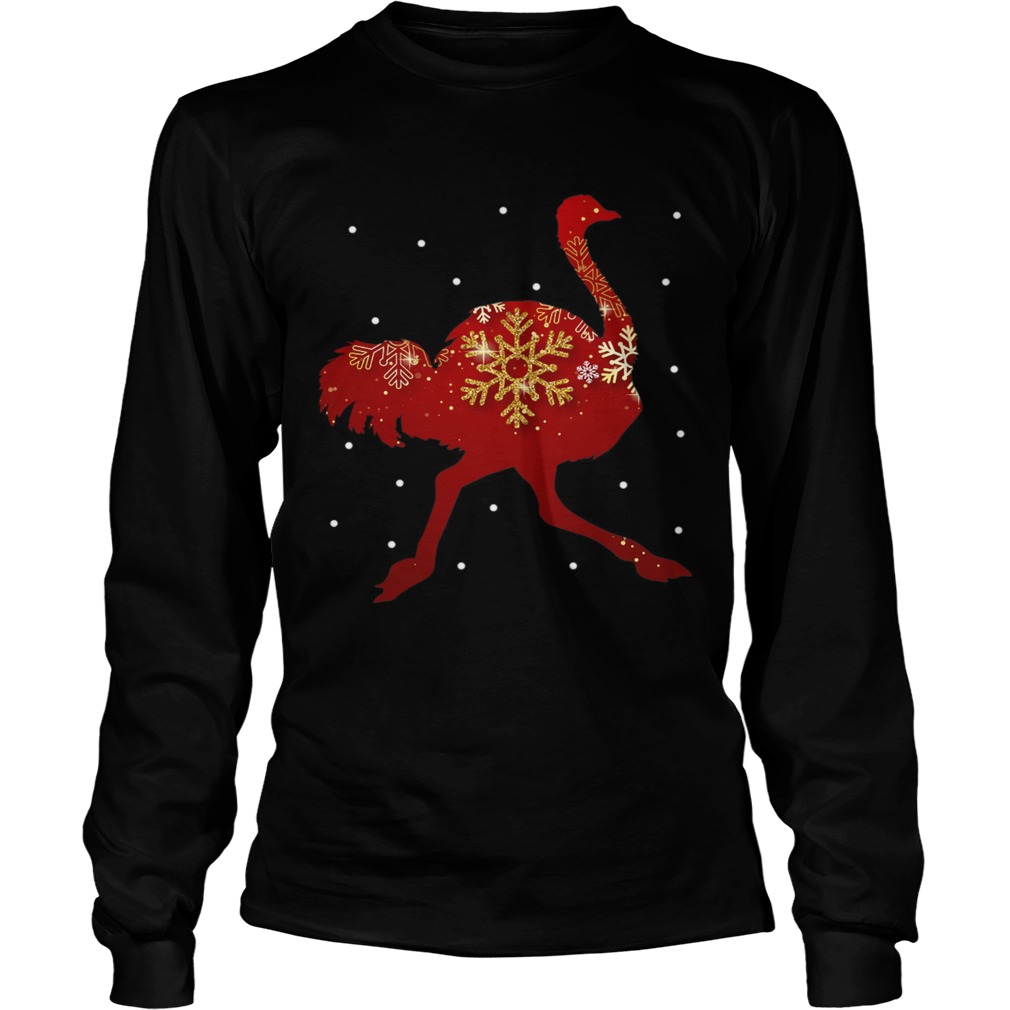 Ostrich Christmas LongSleeve