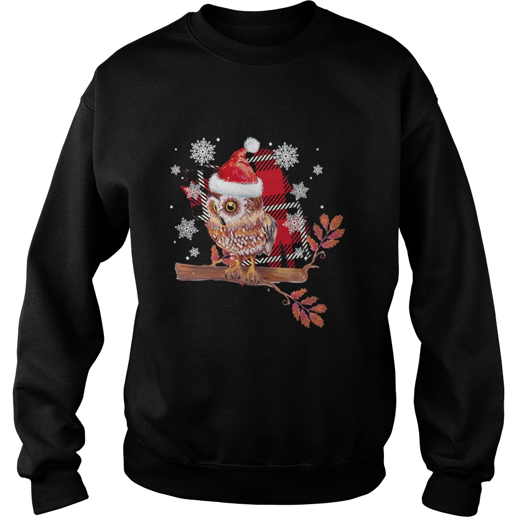 Owl Christmas Sweatshirt