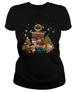 Peanuts characters Merry Christmas  Classic Ladies