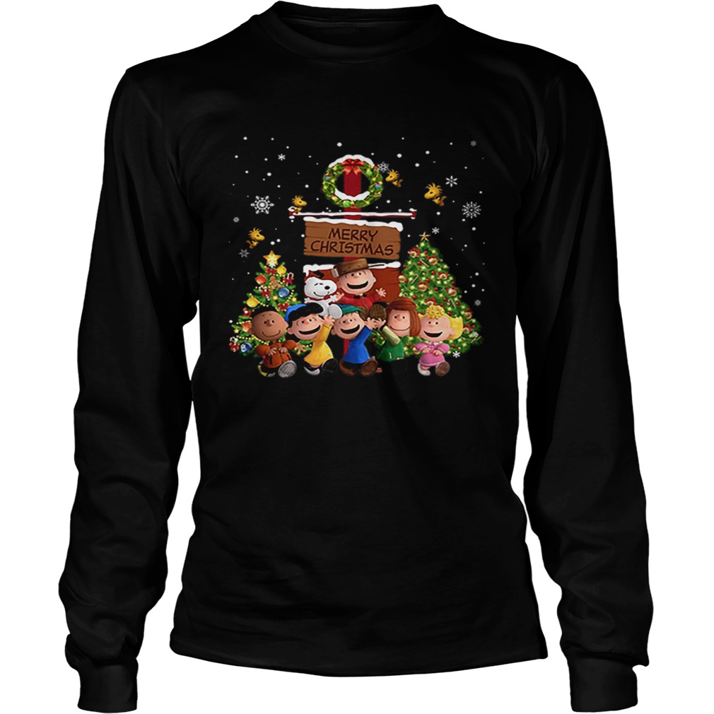 Peanuts characters Merry Christmas LongSleeve