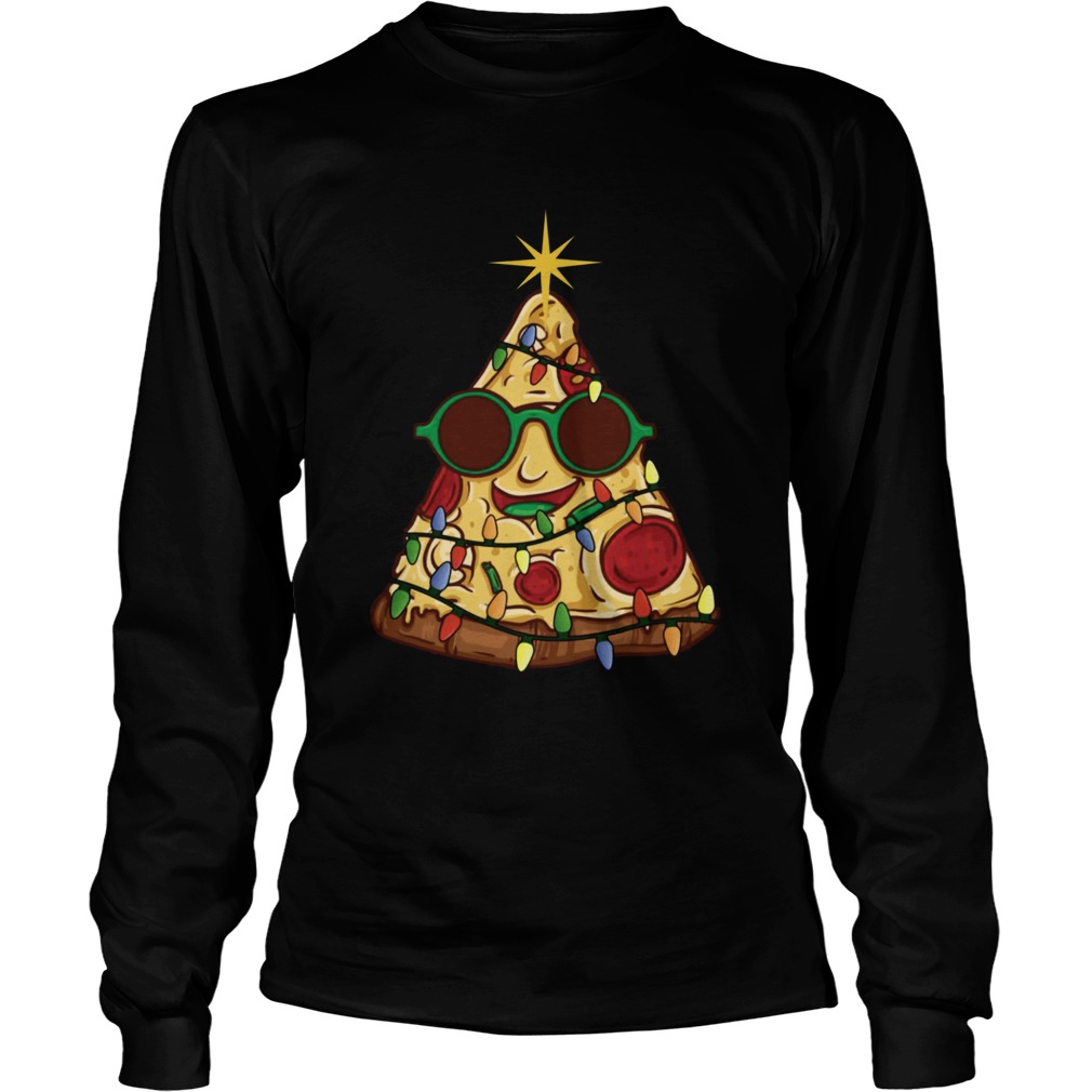 Pizza Christmas Tree LongSleeve