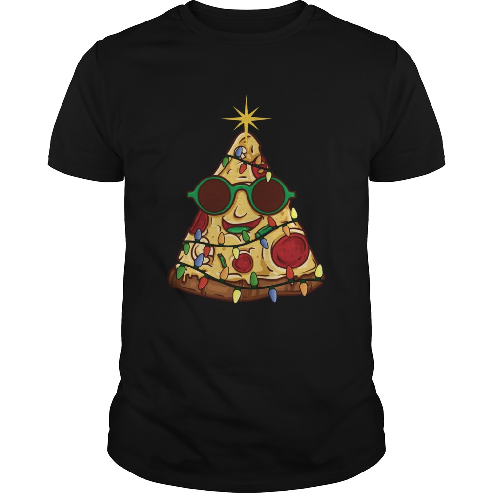 Pizza Christmas Tree shirt