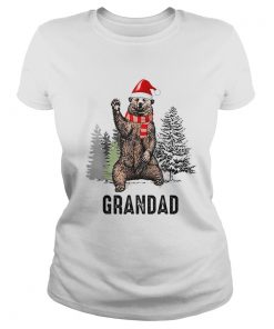 Pretty Funny Grandad Bear Christmas  Classic Ladies